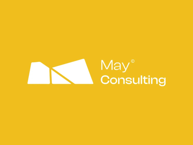 May Consulting logo design by Yasemin Gunhan.