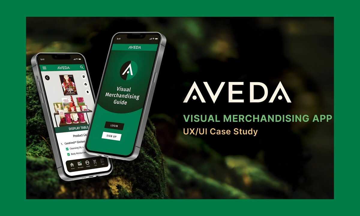 Aveda App Design by Dasha Wagner
