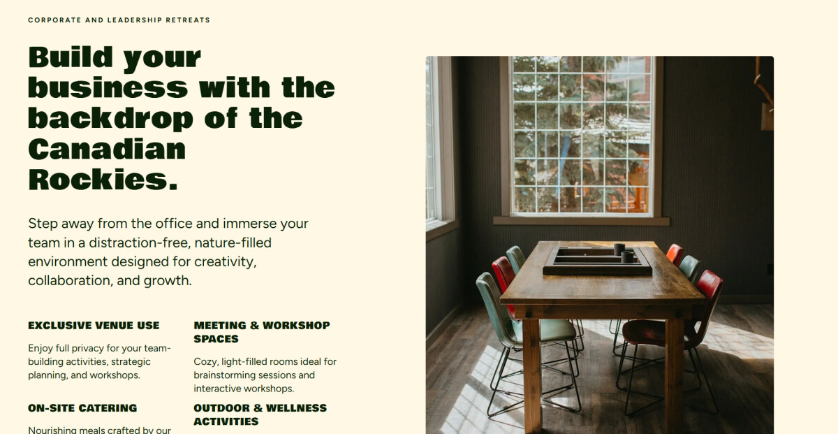 Guest rooms and accommodation experience