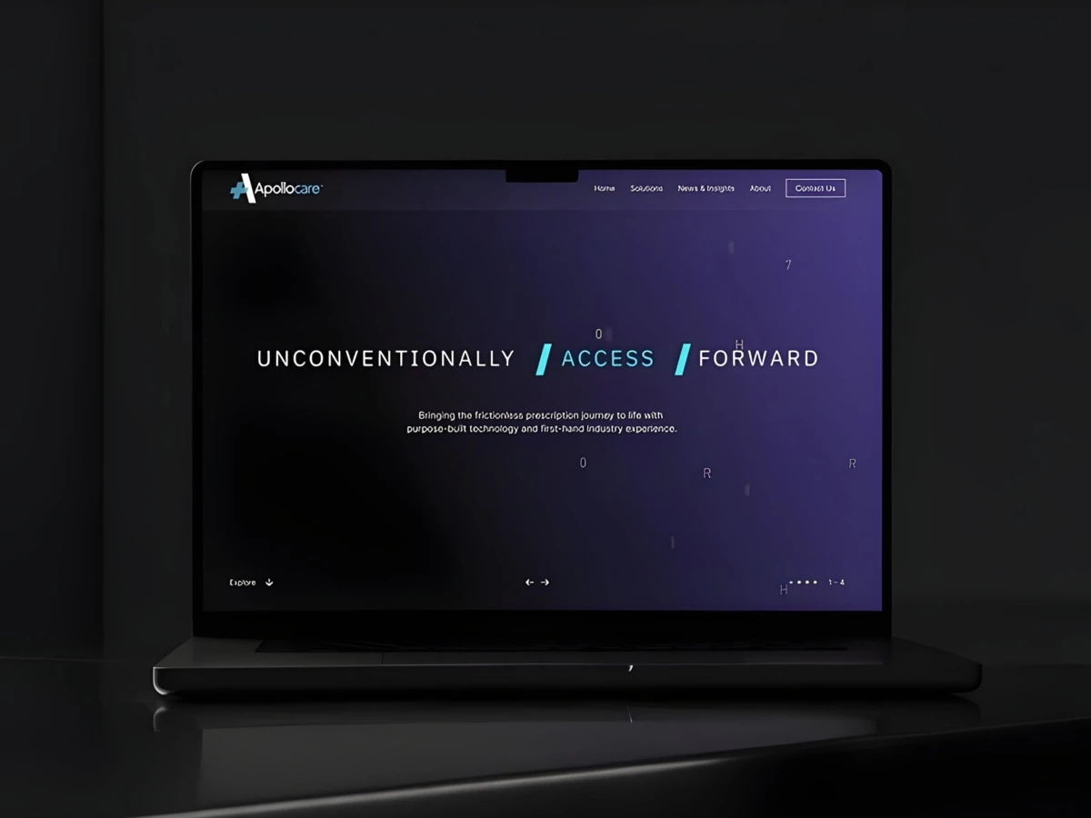 Apollo Care website design by Starfish.