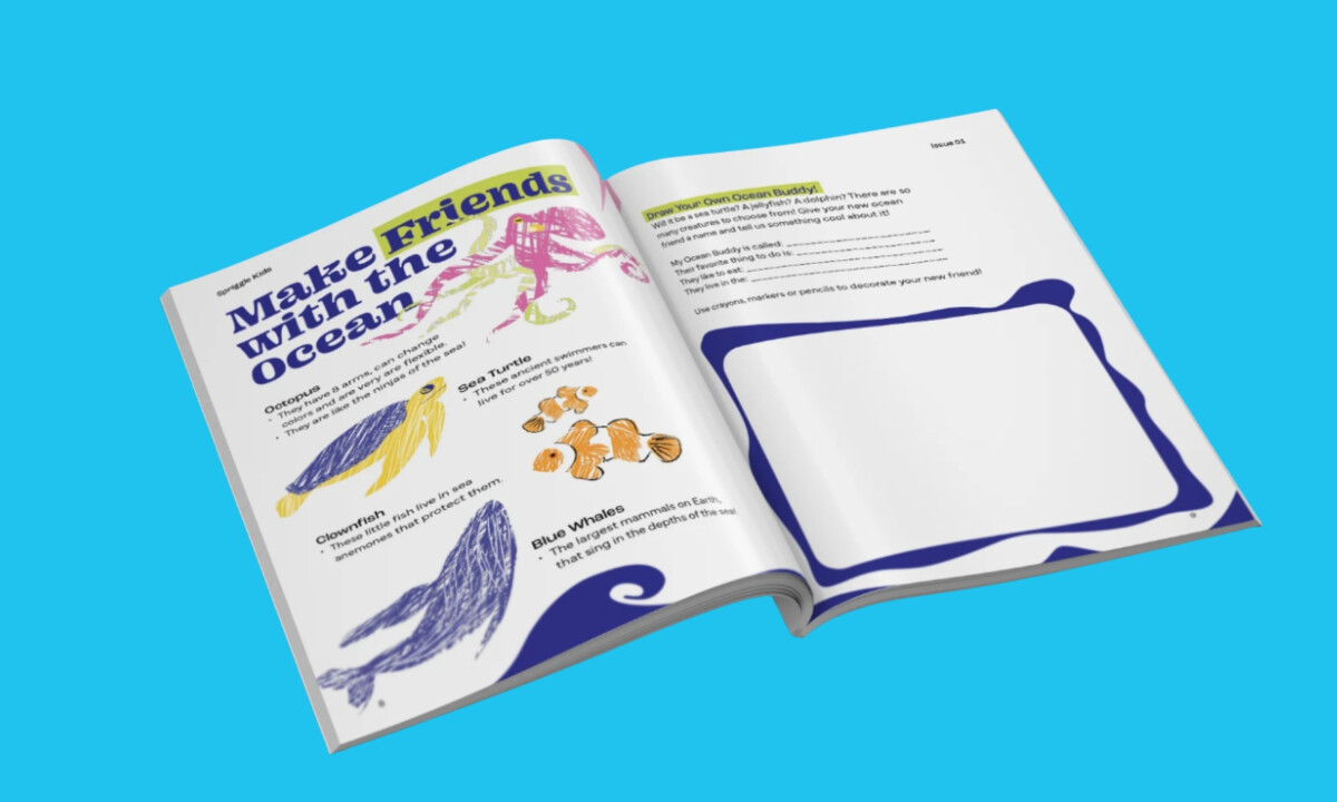 Illustrated layouts spark hands-on learning