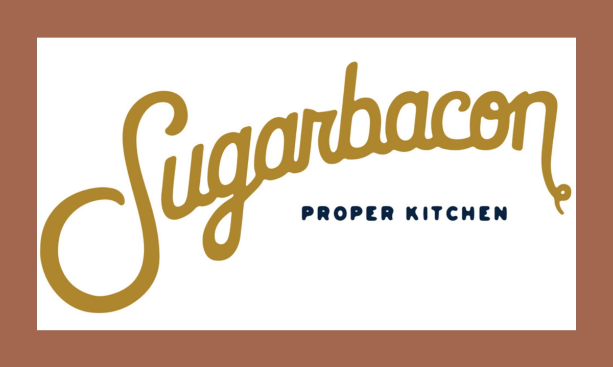 Hand-lettered logo delivers approachable character