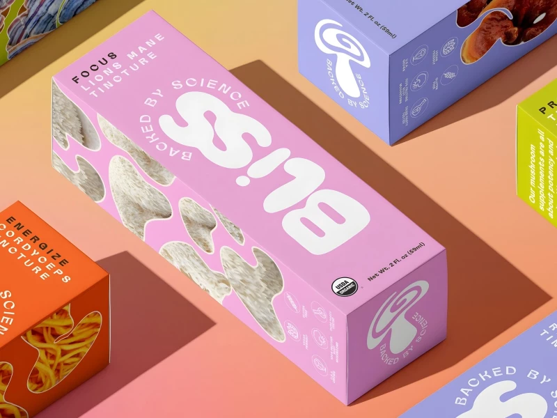 Bliss Labs Co Packaging Design by Triangular Studio