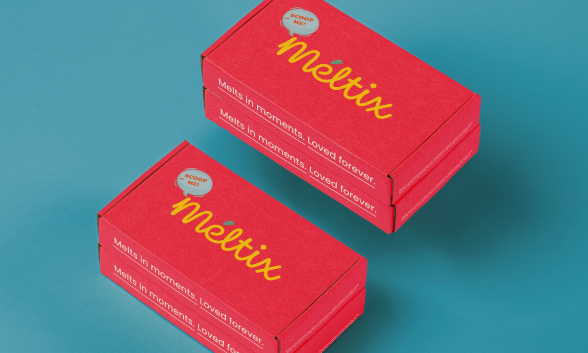 Meltix packaging design by Aditi Shrivastava.