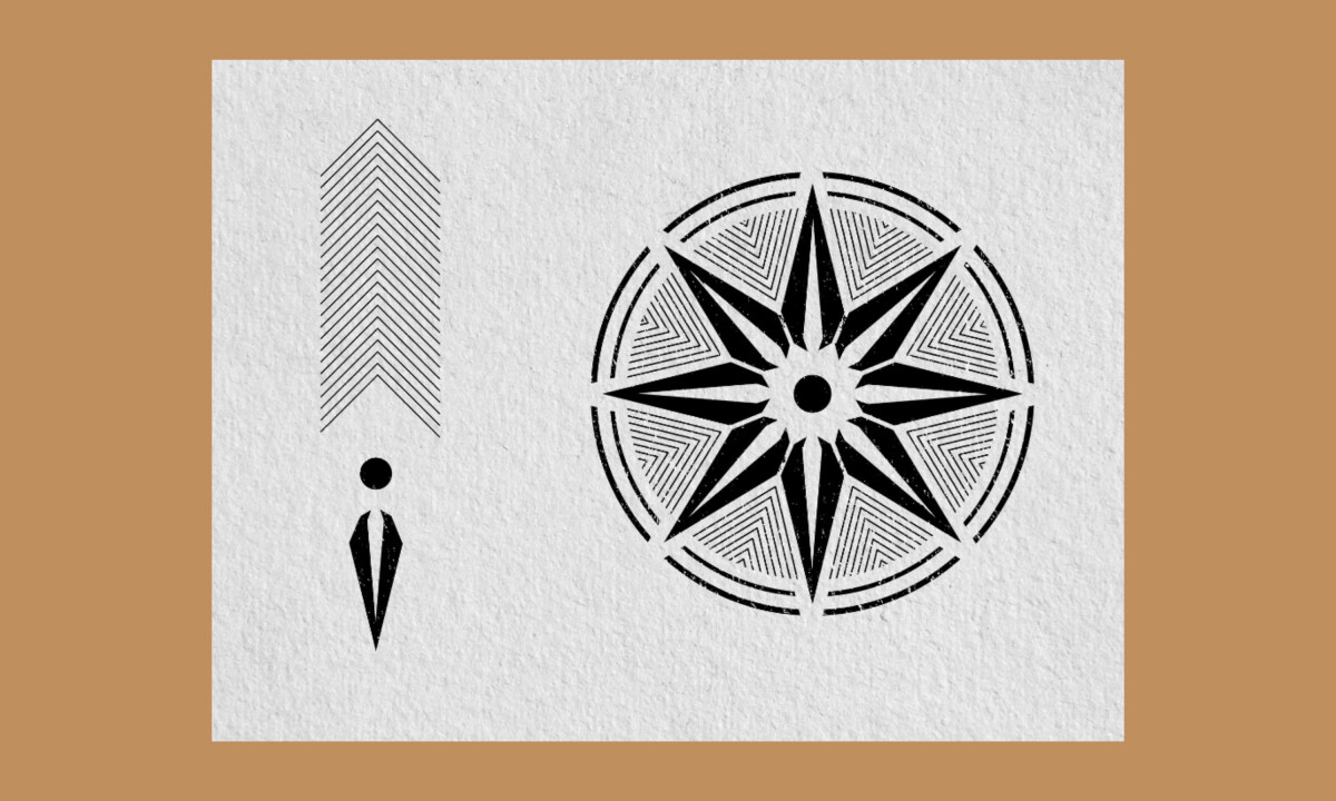 Deco-inspired emblem signals refined exclusivity