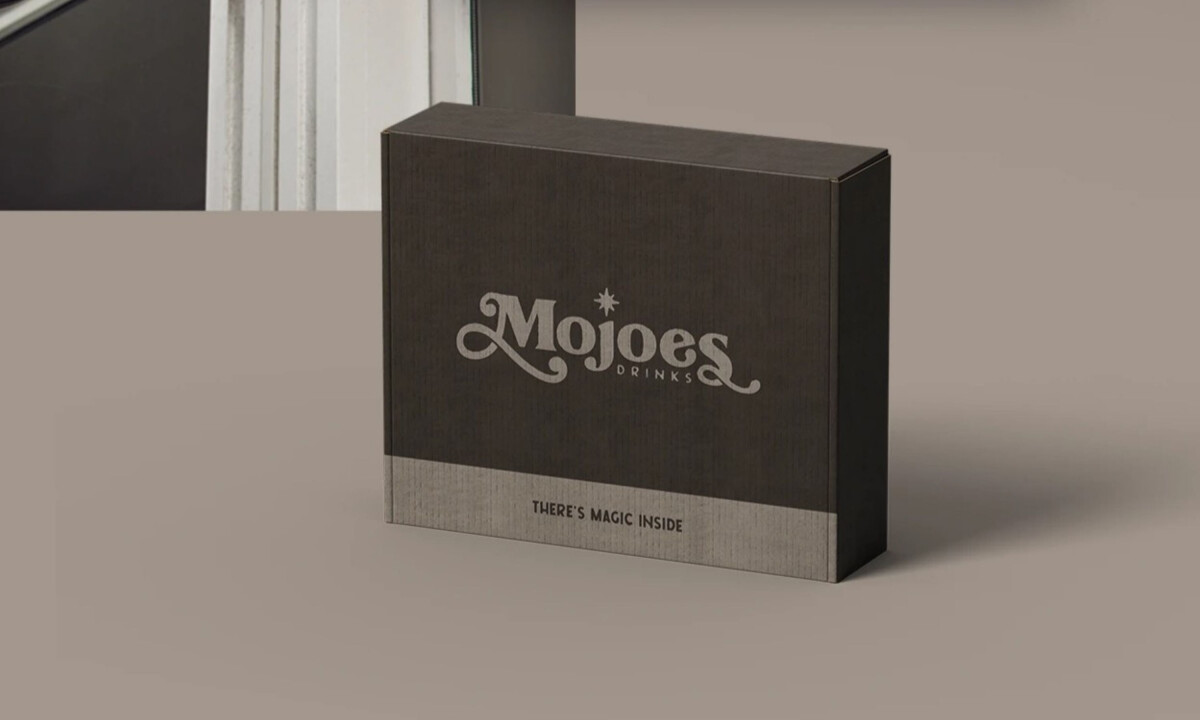 Premium typography and textured finishes enhance perceived quality