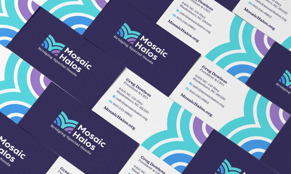 Mosaic Halos Logo Design | DesignRush