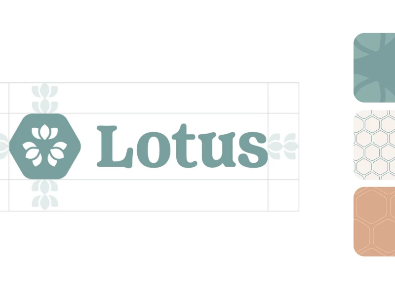 Lotus Medical logo design by Emilie Brunet.
