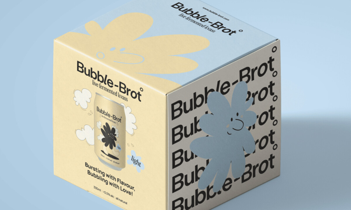 Bubble-Brot packaging design by Iryna Kram.