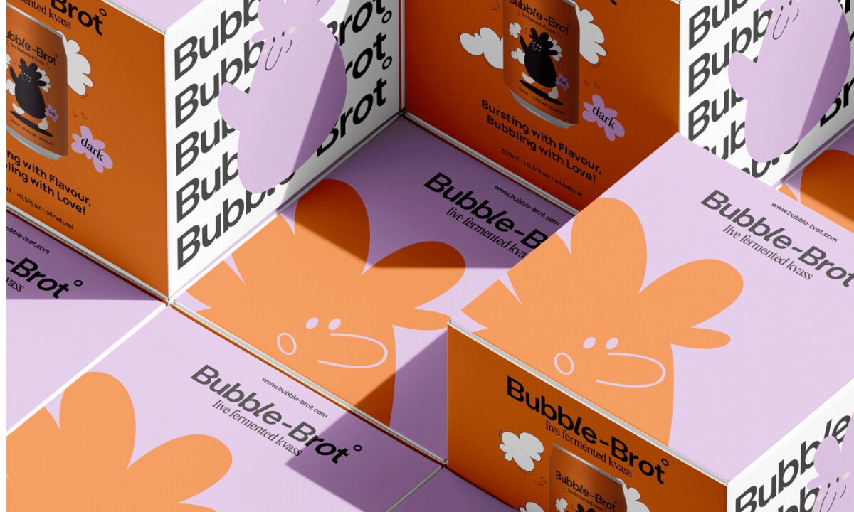 Bubble-Brot packaging design by Iryna Kram.