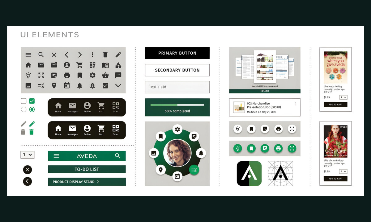 UI system and component library