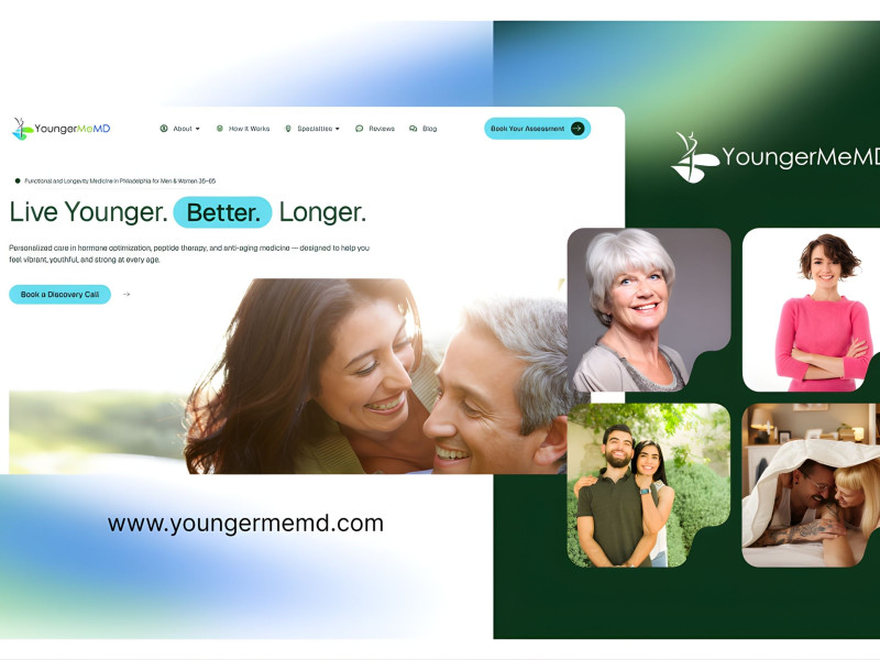 YoungerMeMD Website Design by eSEOspace