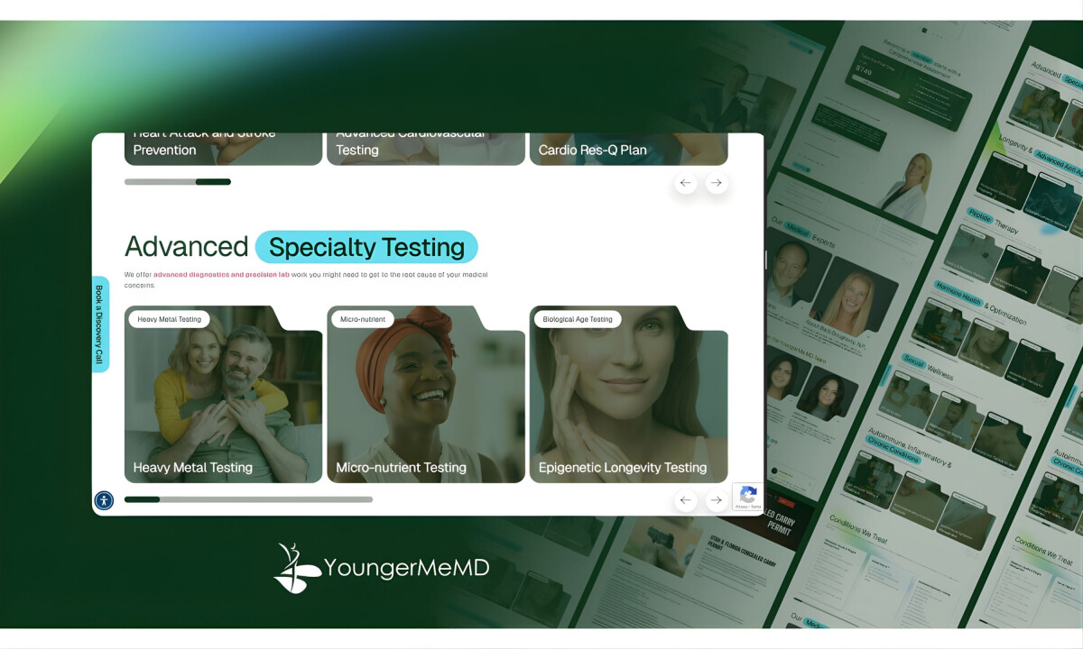 YoungerMeMD Website Services