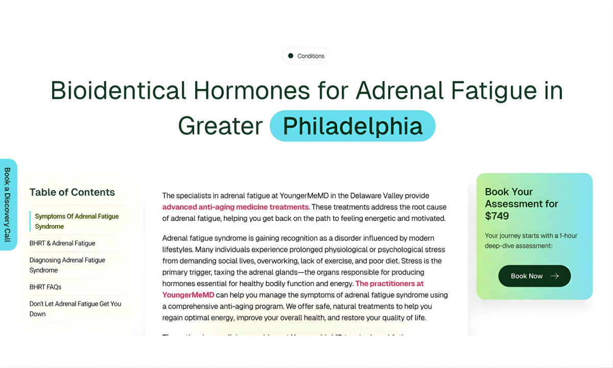 YoungerMeMD Website Featured Service