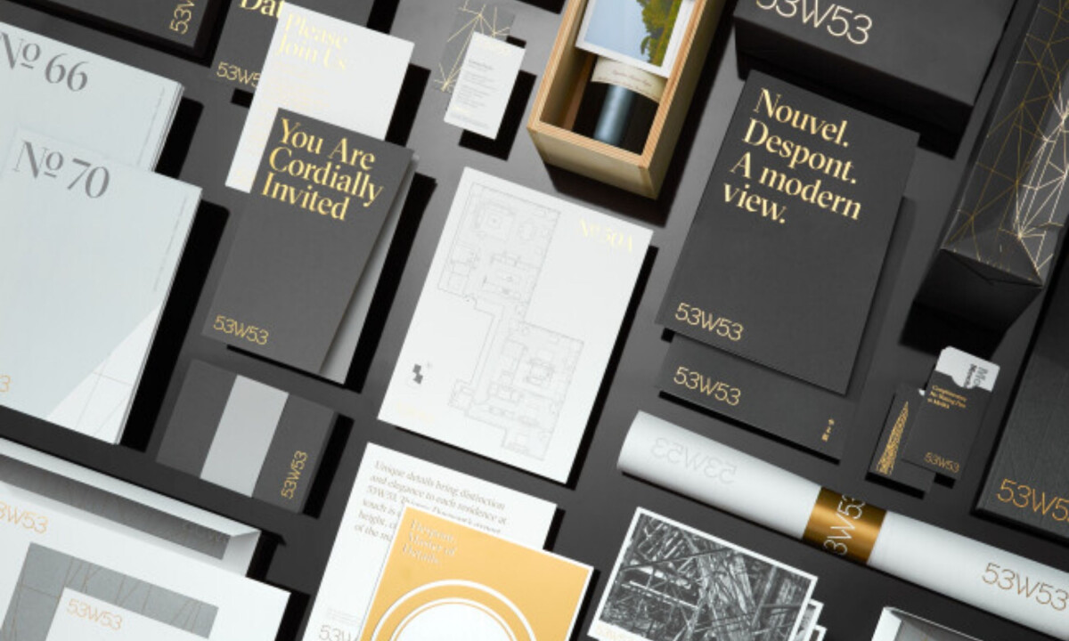 Refined brochure design elevates sales presentation