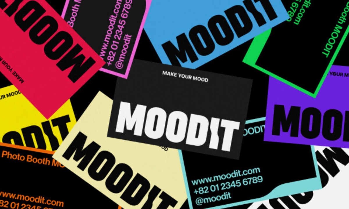 High-contrast logo applications unify bold brand touchpoints