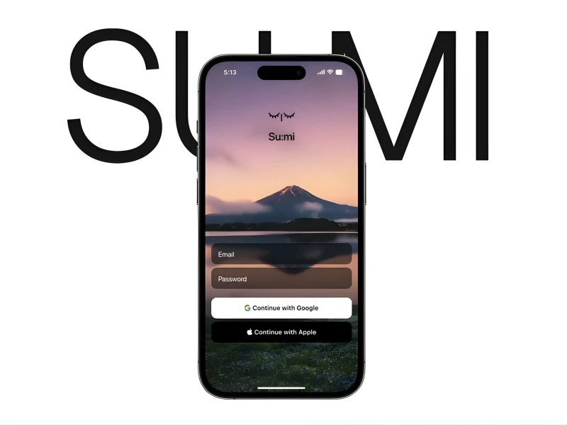 SU:MI App Design by Valk Studio
