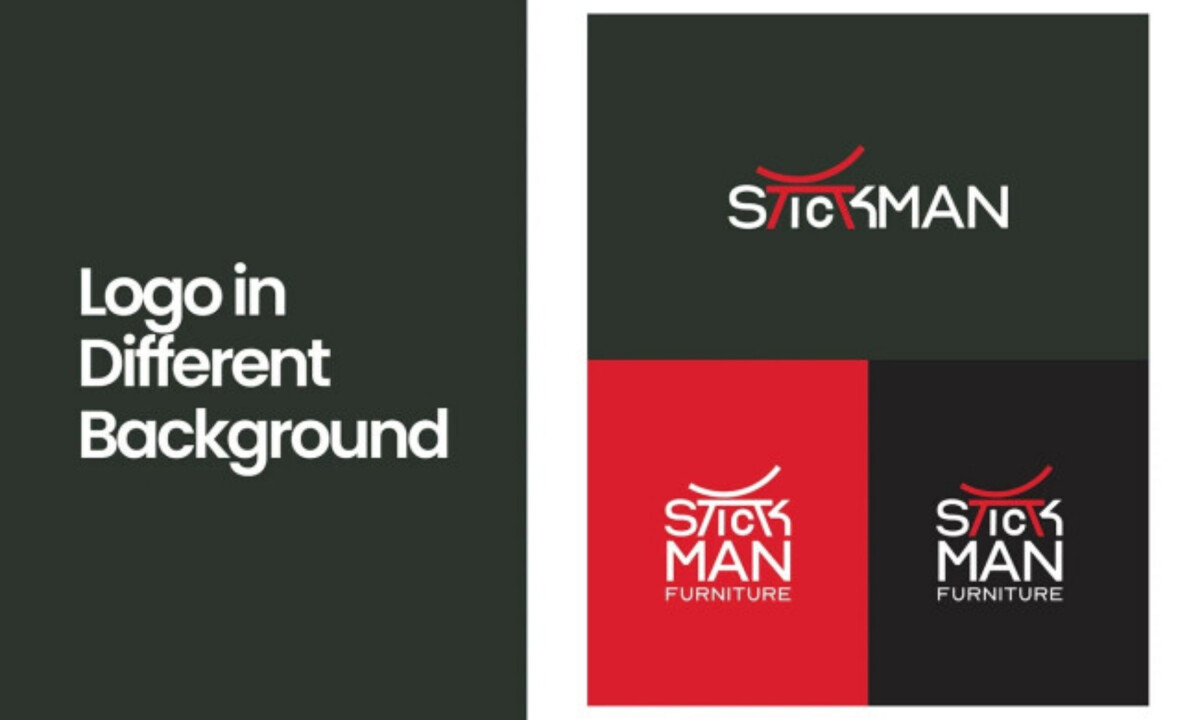 Wordmark concepts explore playful stickman integration