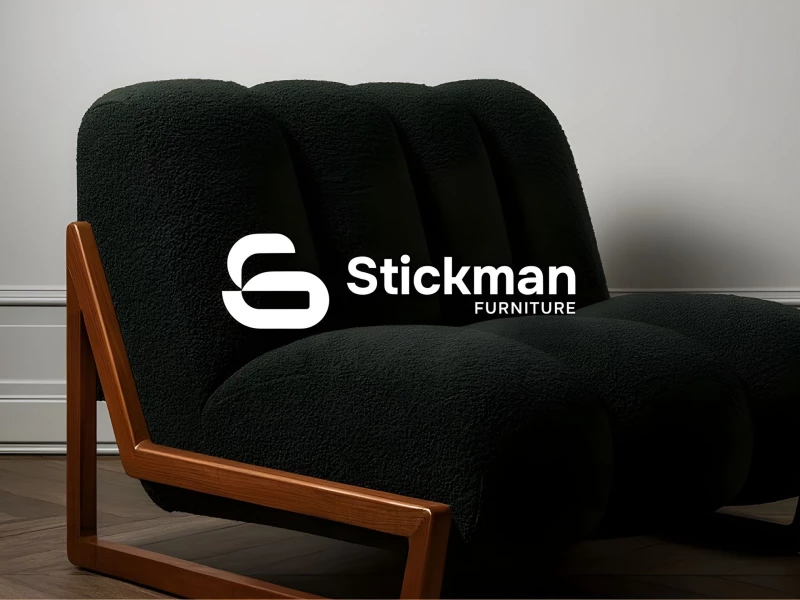 Stickman Furniture Logo Design by Roadville Studio