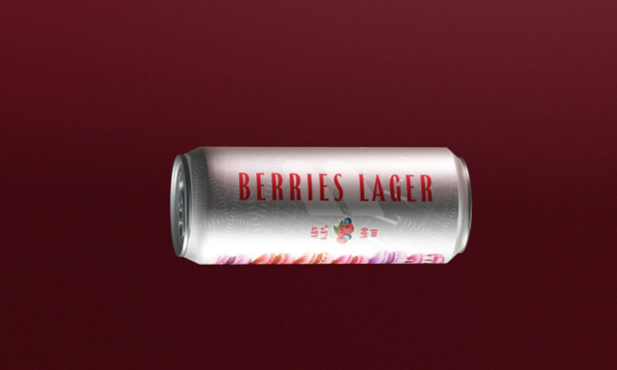 Brushed silver finish contrasts with bold, girly-pop typography