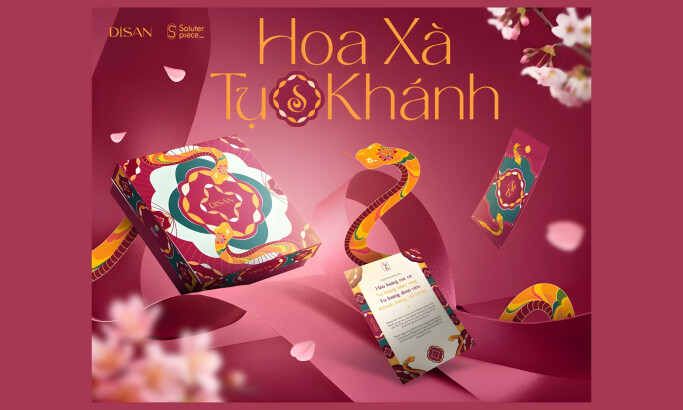 Hoa Xa Tu Khanh Packaging Design by DISAN Creative