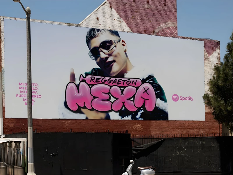 Spotify - Reggaeton Mexa Print Design by Vasava