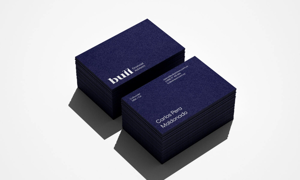 Bull Advisors Print Design