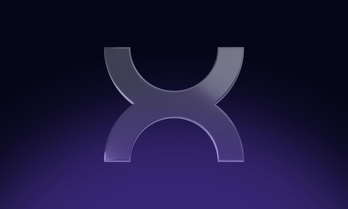 Duxio primary logo mark on gradient background