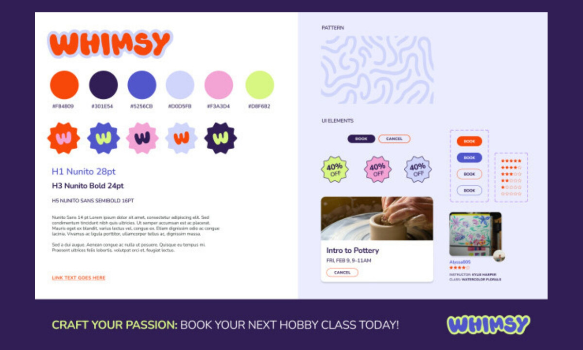 Playful design system builds a friendly and creative brand experience