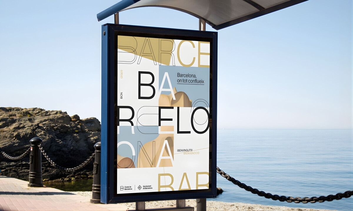 Barcelona City Print Design by Sofia Capó