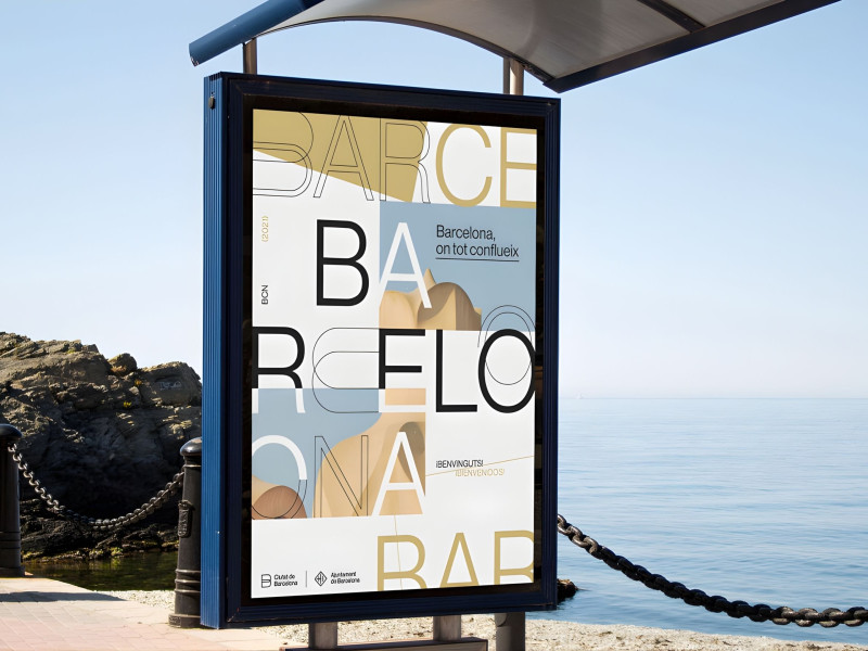 Barcelona City Print Design by Sofia Capó