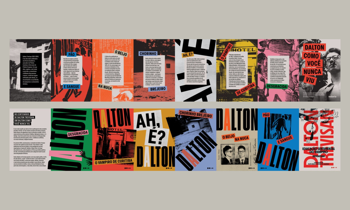 Dynamic layouts expand Dalton Trevisan book collection