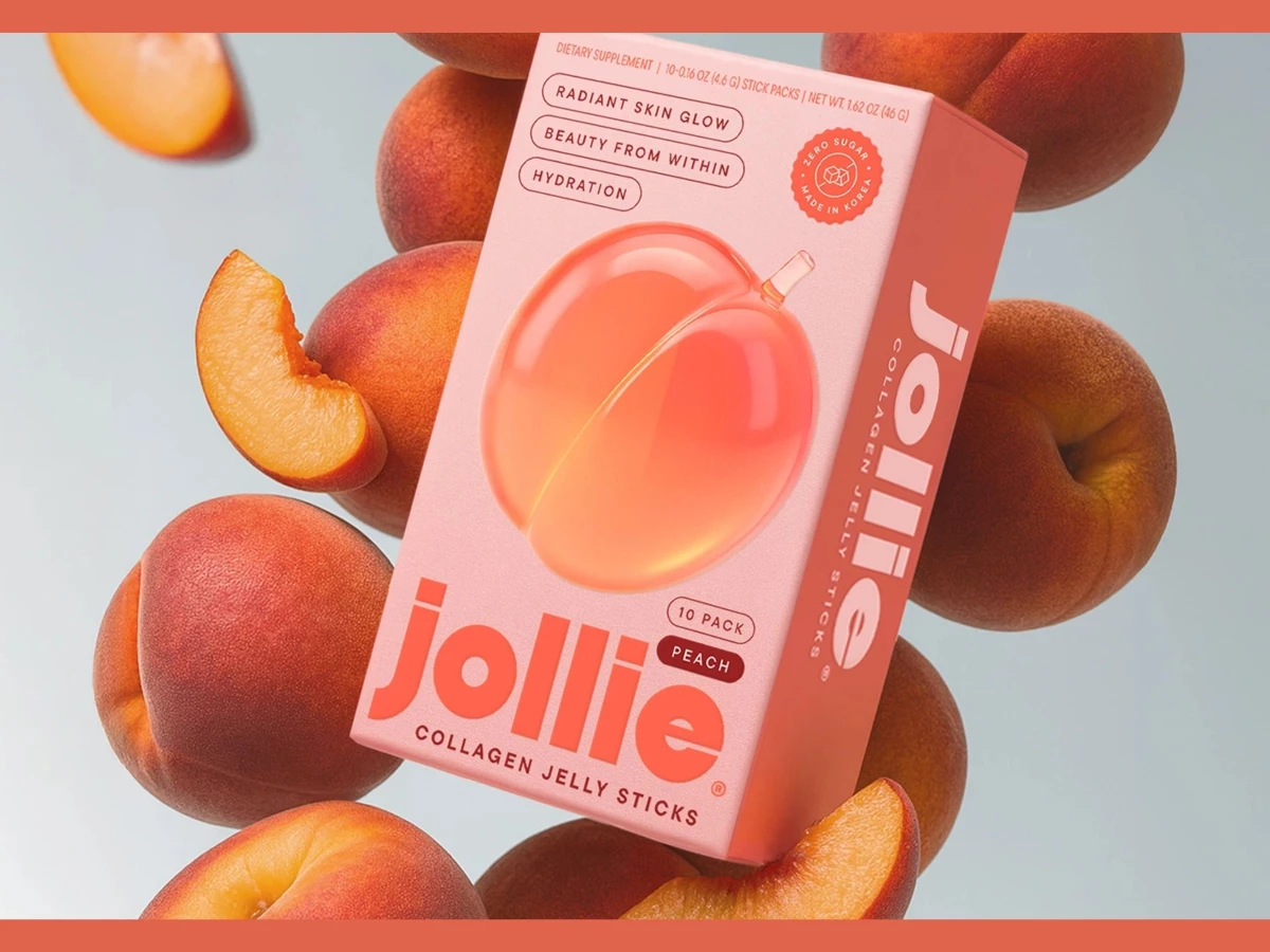 Jollie Collagen Jelly Sticks Packaging Design by Daria Shiian