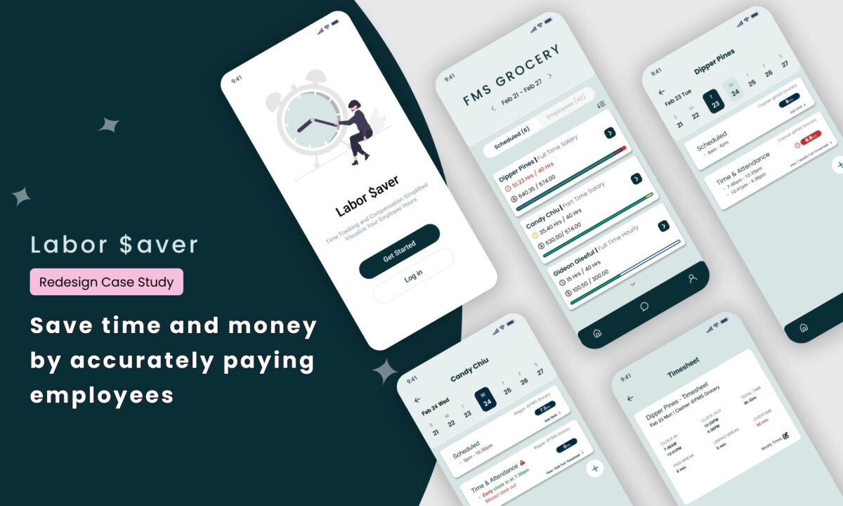 FMS’s Labor Saver App Design by Christy Lam