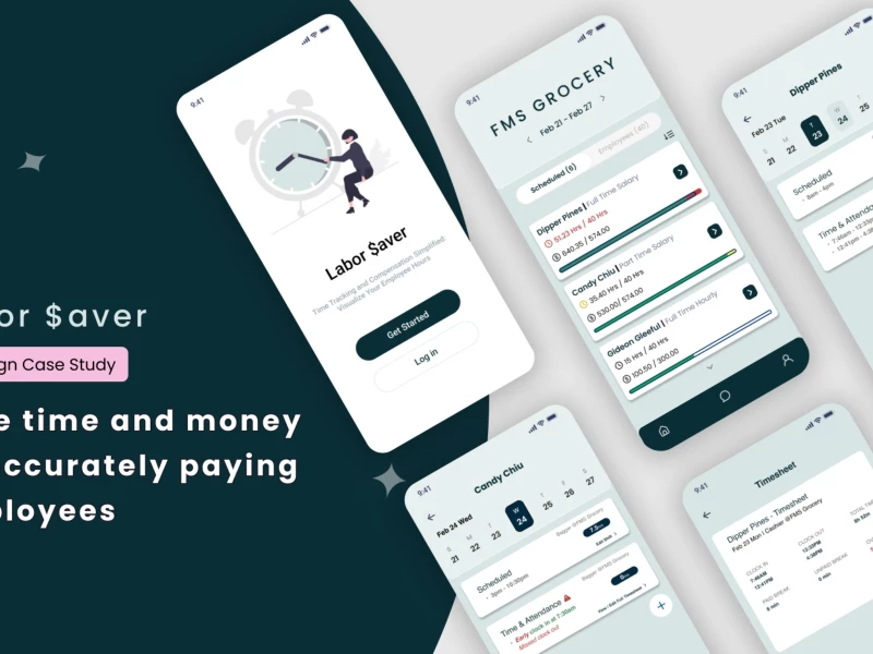 FMS’s Labor Saver App Design by Christy Lam