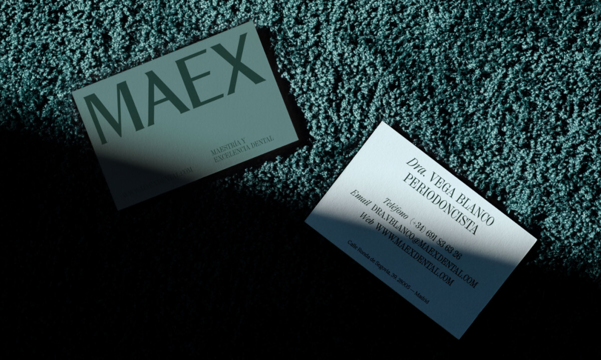 MAEX print design by Mateo Buitrago.