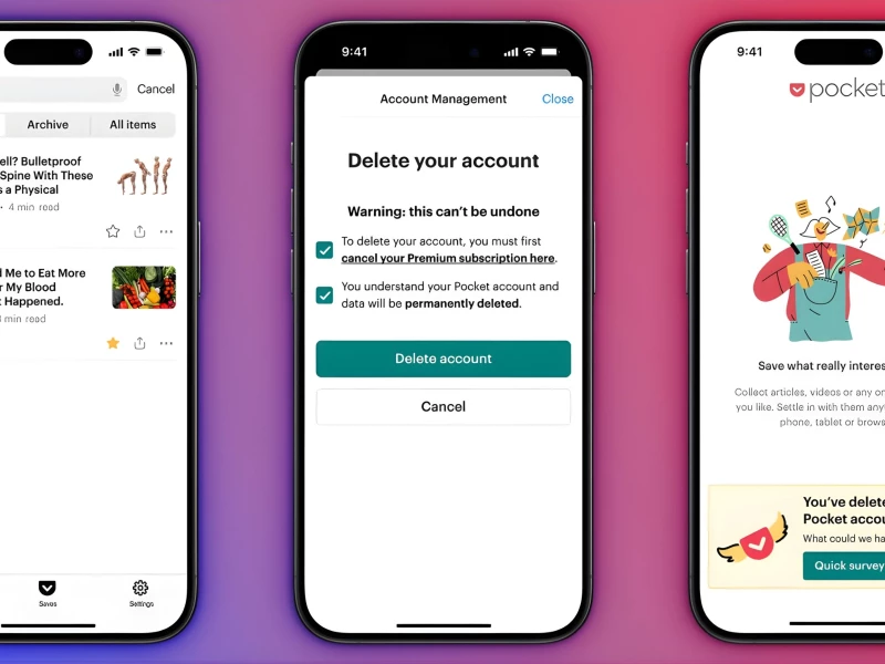 Pocket 8 App Design