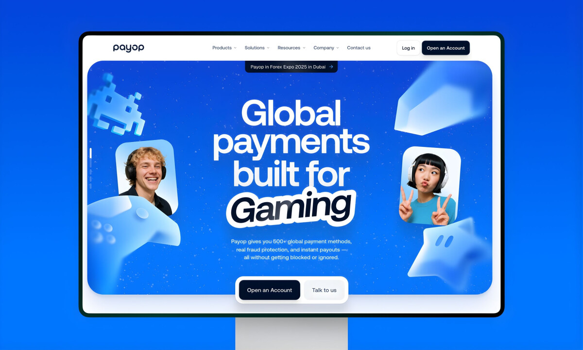 Payop Website Design by Goodface