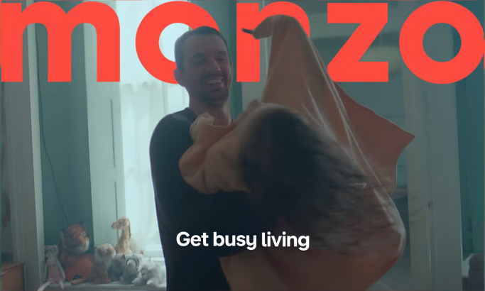 Monzo Get Busy Living Video Design