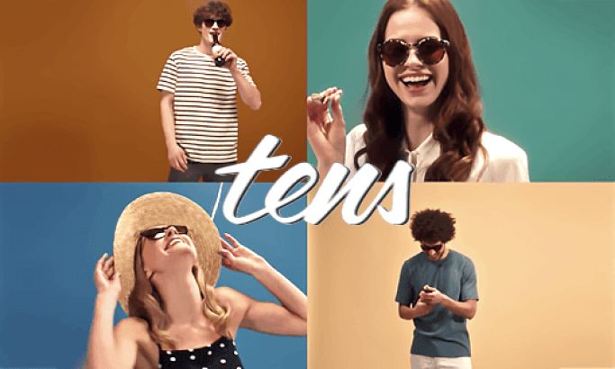 Tens' Retro-Inspired Video Design Promotes Its Products In A Funny & Trendy Way
