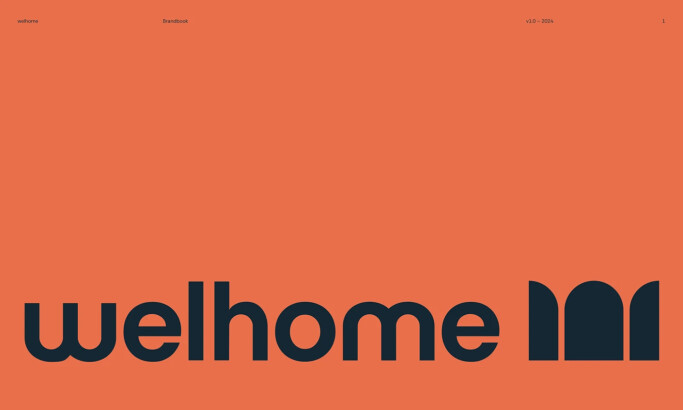 Welhome Logo Design