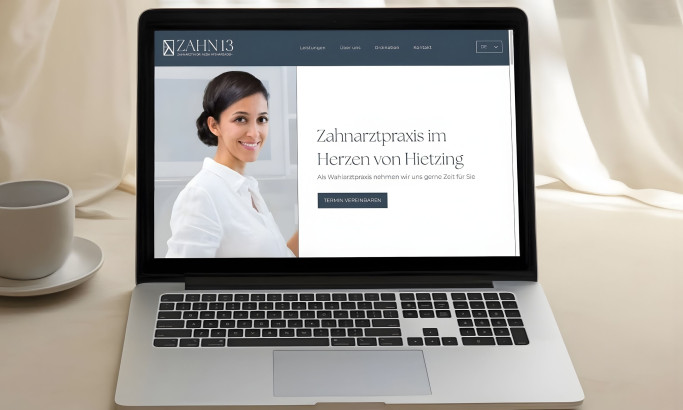 ZAHN 13 Website Design by Brand Büro