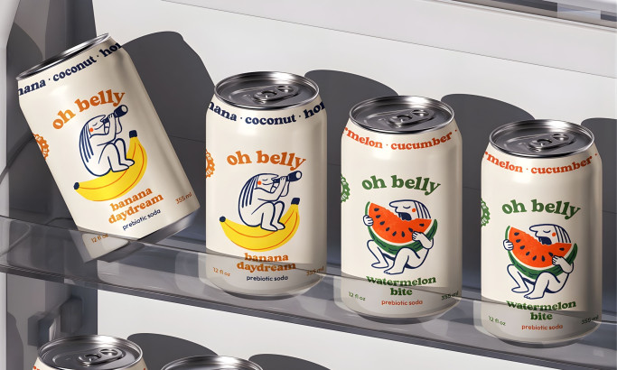 Oh Belly Packaging Design by Studio Bainne