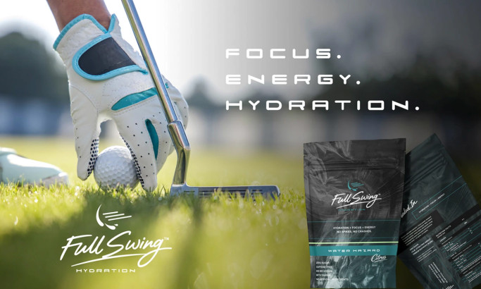 Full Swing Hydration Packaging Design