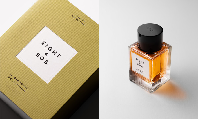 Eight & Bob packaging design by Lavernia & Cienfuegos.