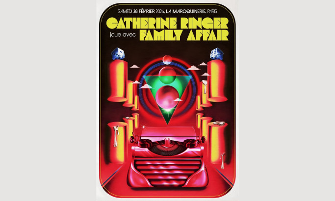Catherine Ringer & Family Affair Show Poster Print Design by Liorzh