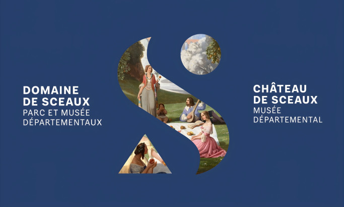 Domaine and Château de Sceaux Logo Design by Graphéine