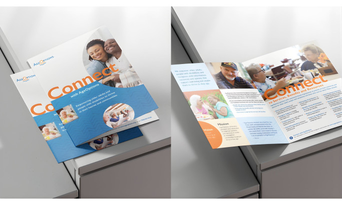 AgeOptions Print Design by NeigerDesign