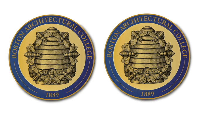 Boston Architectural College Logo Design by Steven Noble