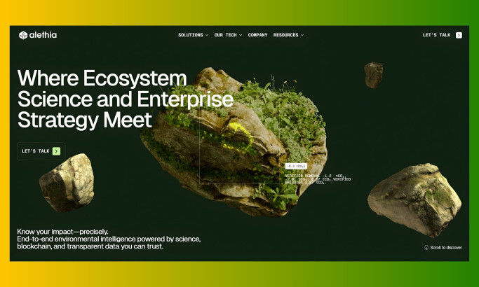 Alethia Website Design by ++hellohello